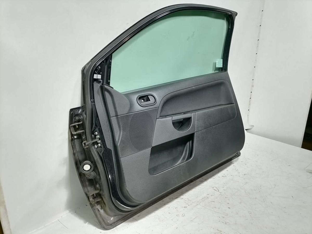 Ford Fiesta JD3 original T&uuml;r rechts 3-T&uuml;rer Panther Schwarz Metallic Rohbau BJ08